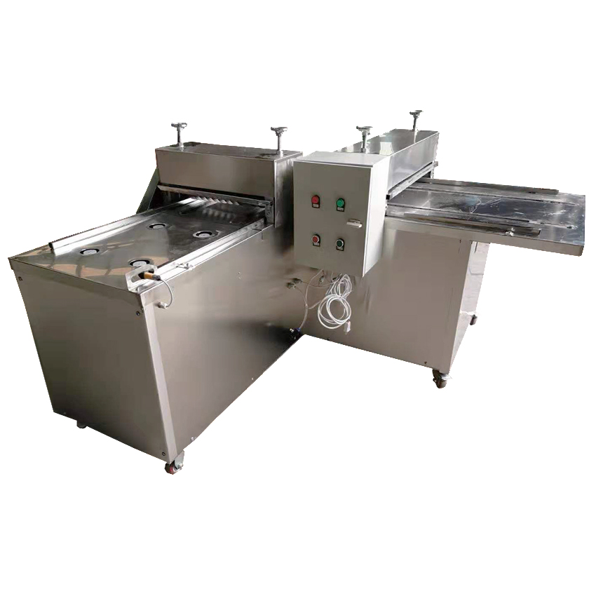 Commercial sponge cake cutting peanut brittle cutter machine