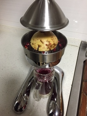 pomegranate juice extractor making machine