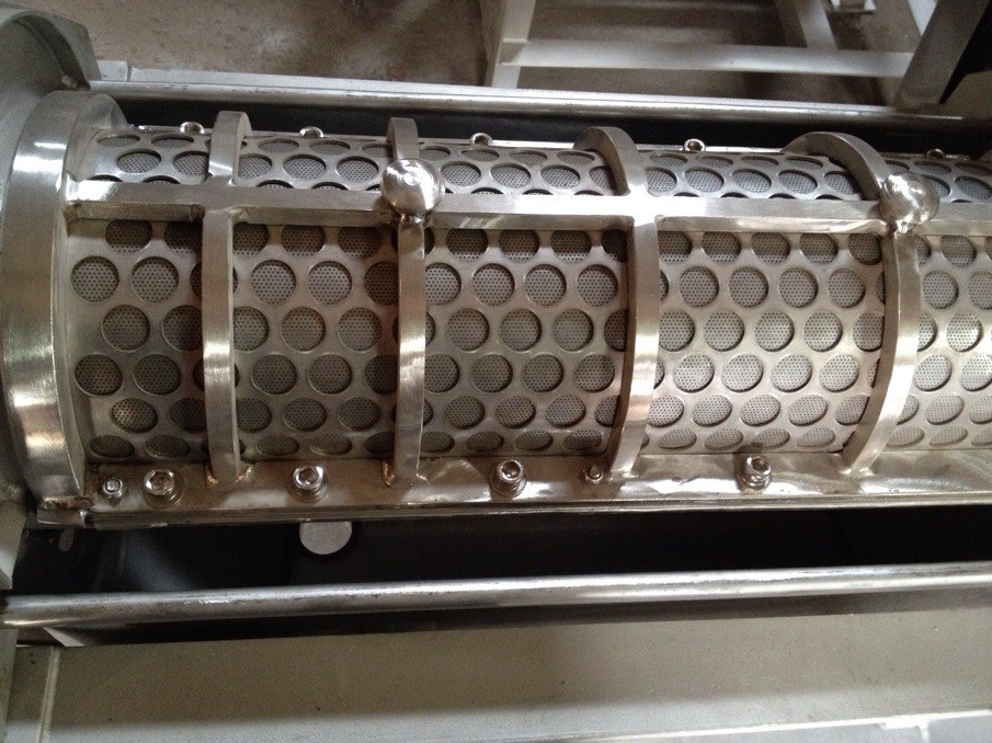 Spiral ginger juice extractor 