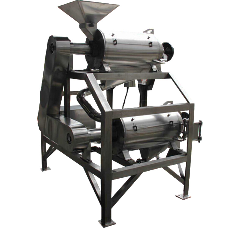 Stainless steel tomato puree making mango pulp maker machine