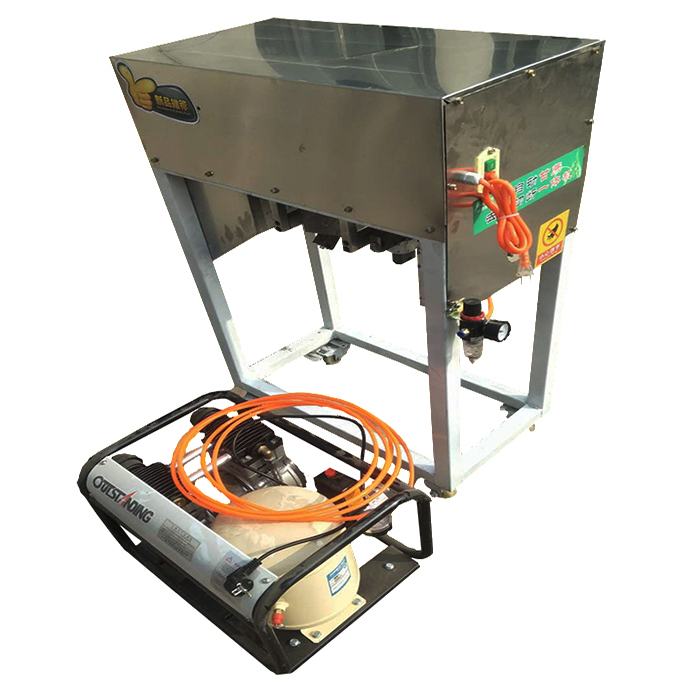 Pneumatic sugarcane peeling cutting machine