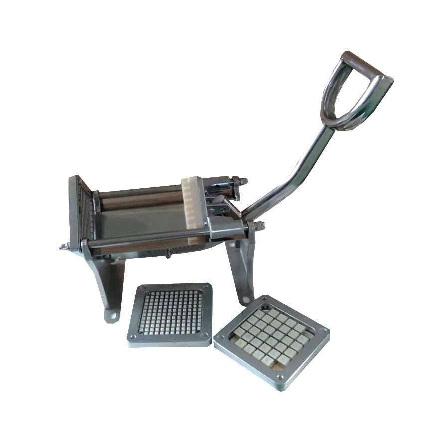 Small manual carrot stick cutting potato chips making machine