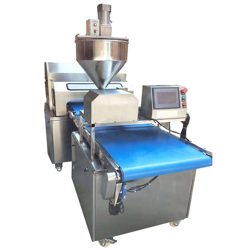 Automatic swiss roll cake making machine
