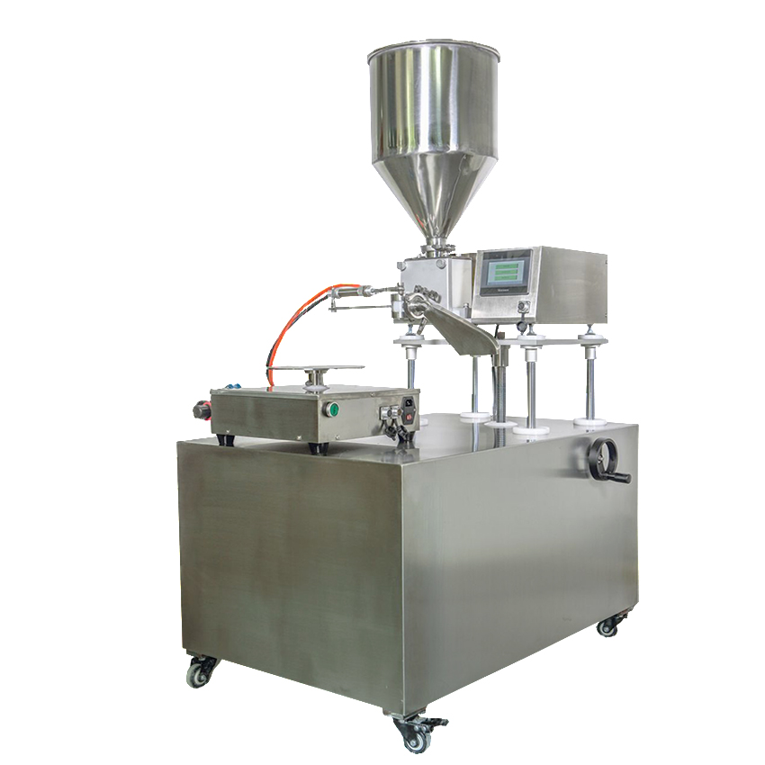 Automatic cake icing cakes cream decorating machine