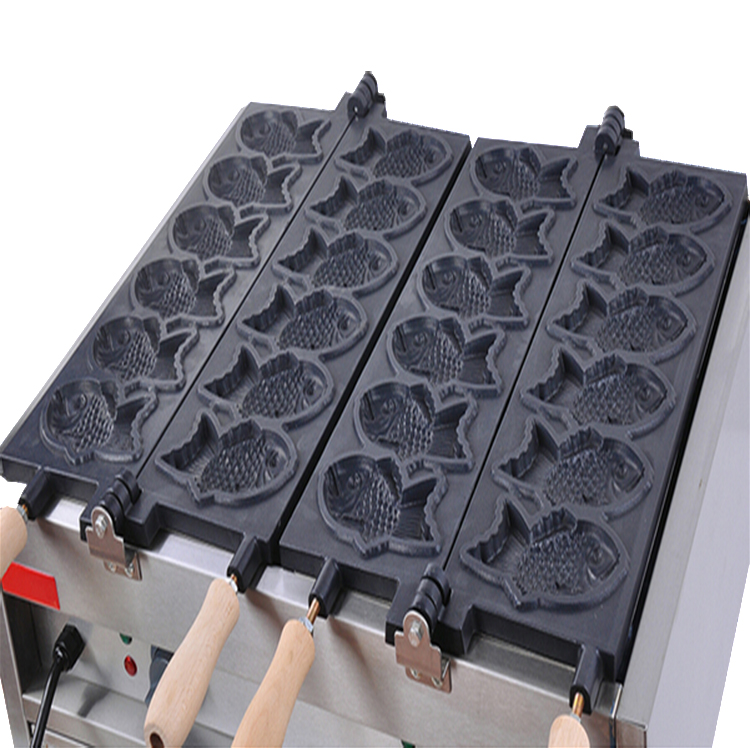 Electric korean fish shape cake maker machine price