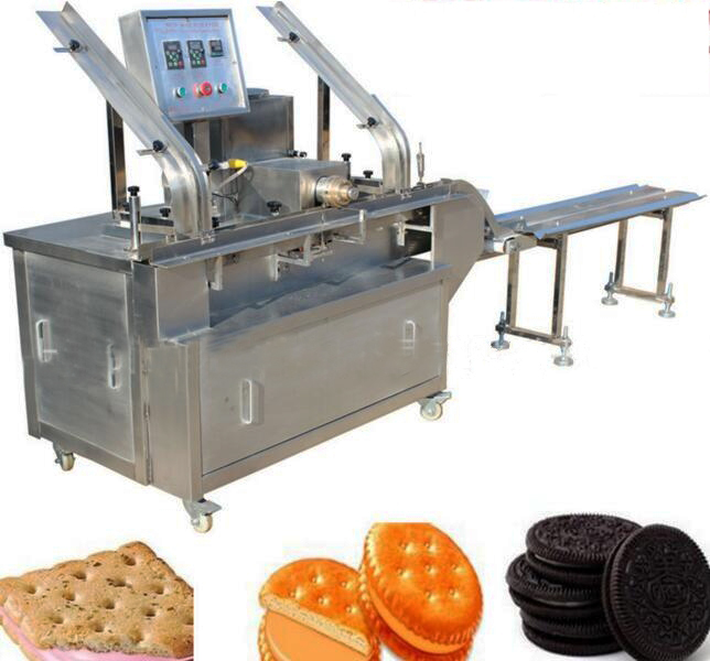 Big automatic biscuit sandwich making machine for sale