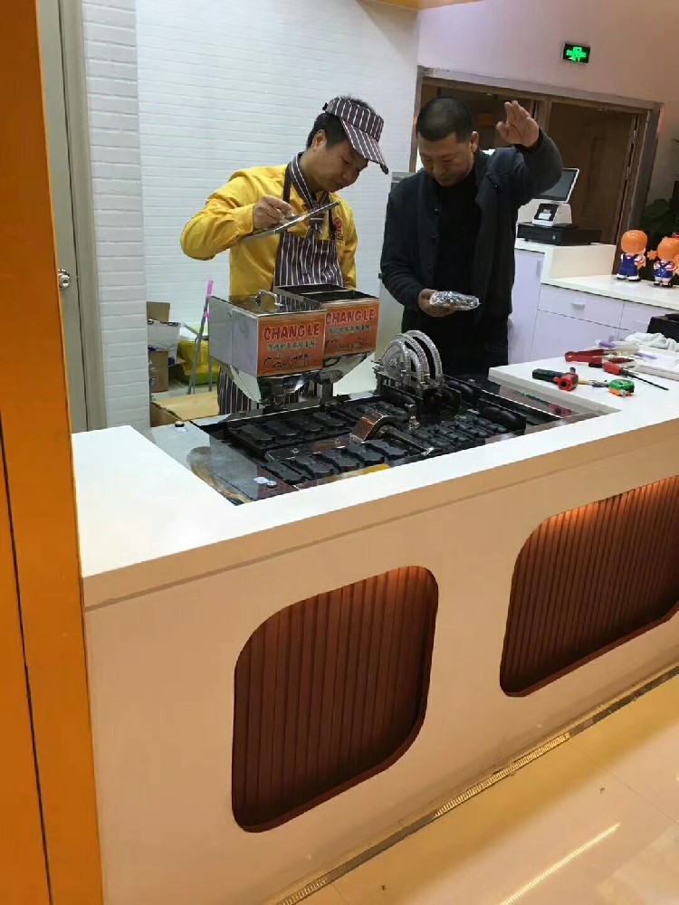 Hot sale automatic corn shape delimanjoo cake making machine