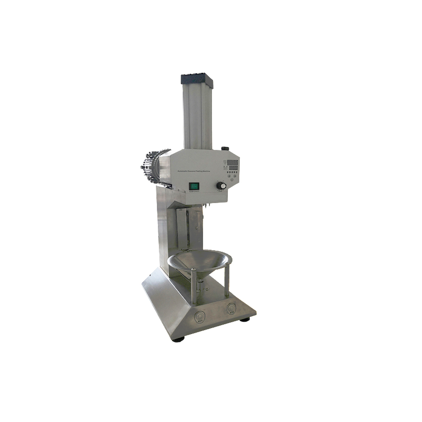 sale one set automatic coconut peeling machine again
