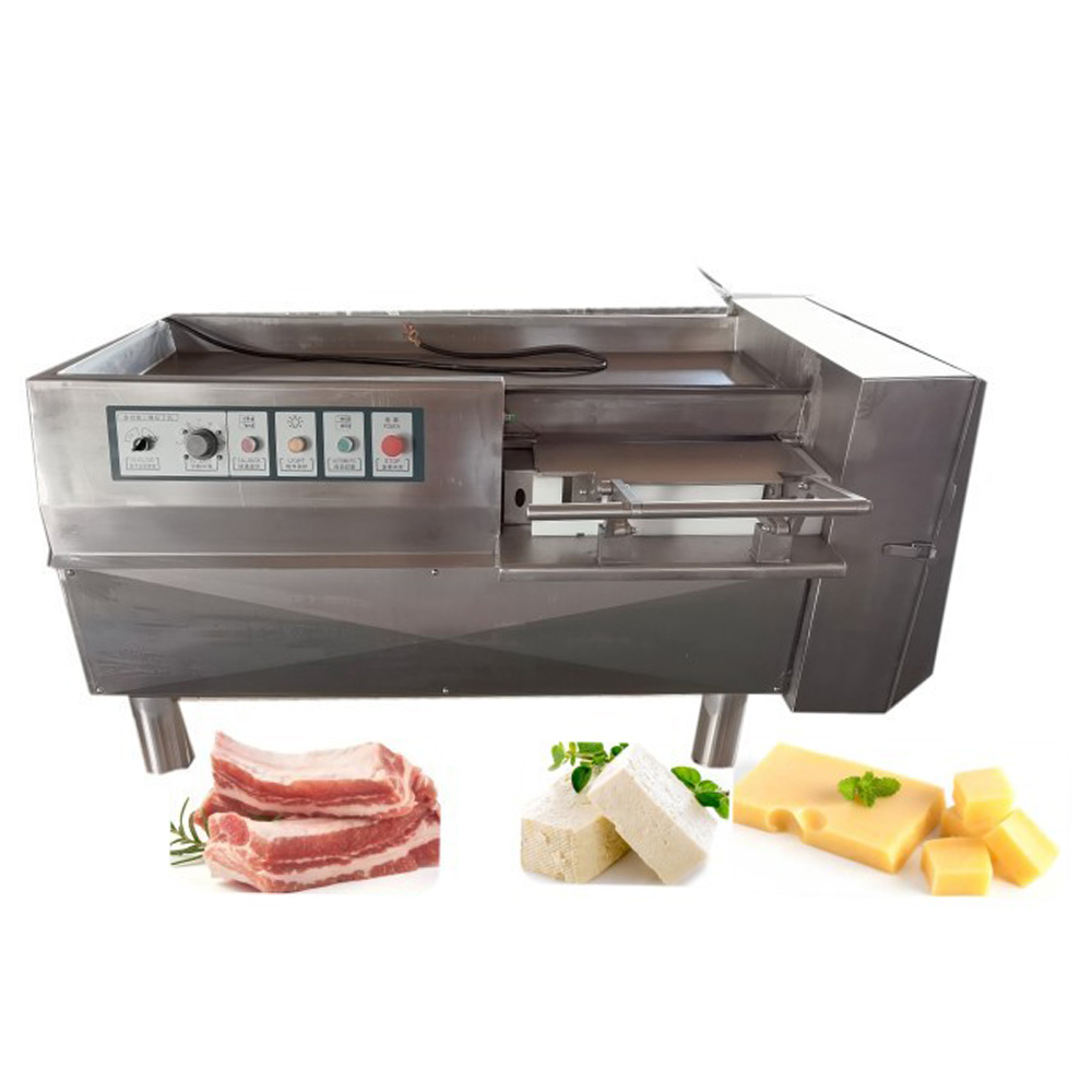 Multifunctional fresh meat and cheese dicing machine